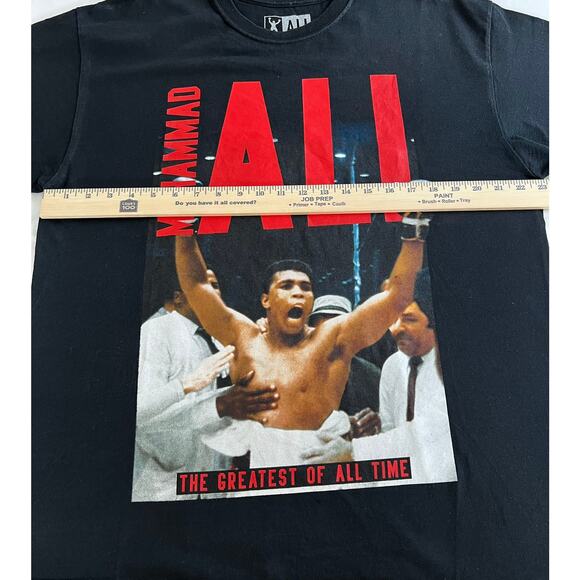 Men's Short Sleeve Cotton T-Shirt Muhammad Ali Graphic Size XL - Picture 5 of 7